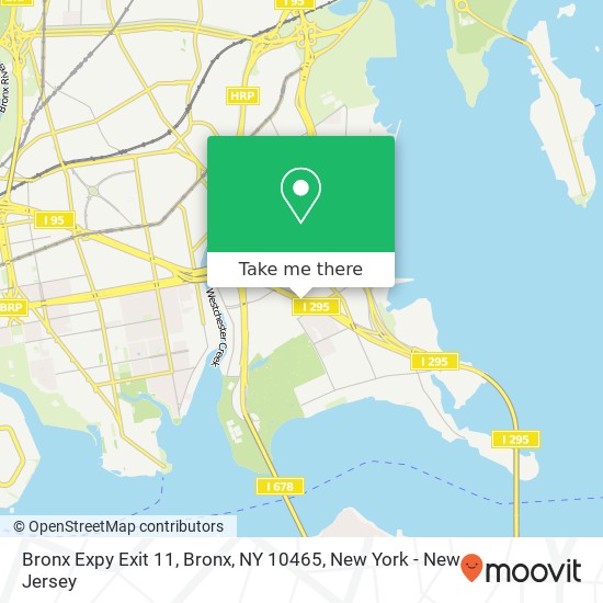 Bronx Expy Exit 11, Bronx, NY 10465 map