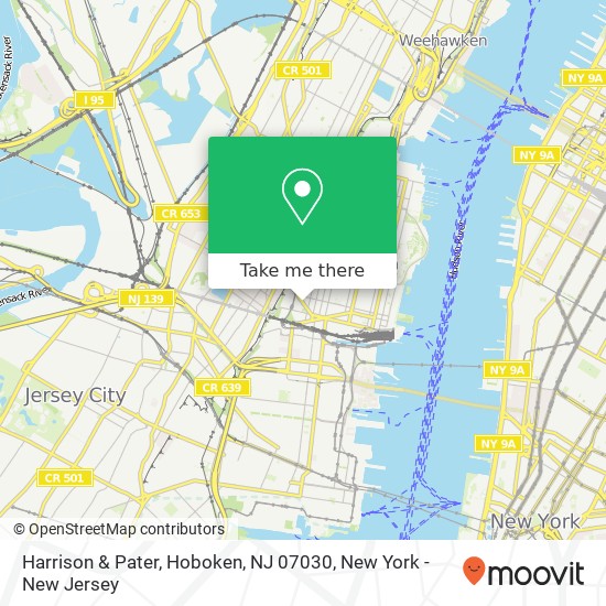 Harrison & Pater, Hoboken, NJ 07030 map