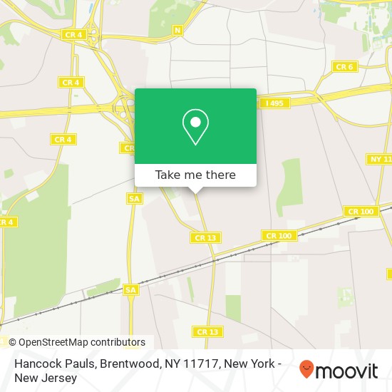 Hancock Pauls, Brentwood, NY 11717 map