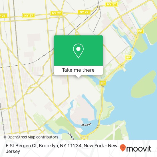 E St Bergen Ct, Brooklyn, NY 11234 map