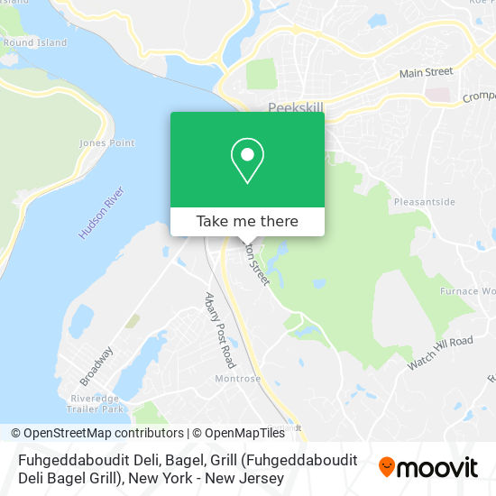 Fuhgeddaboudit Deli, Bagel, Grill (Fuhgeddaboudit Deli Bagel Grill) map