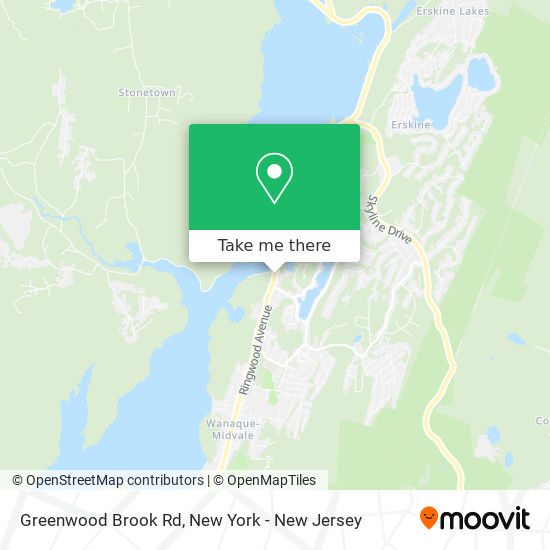 Mapa de Greenwood Brook Rd