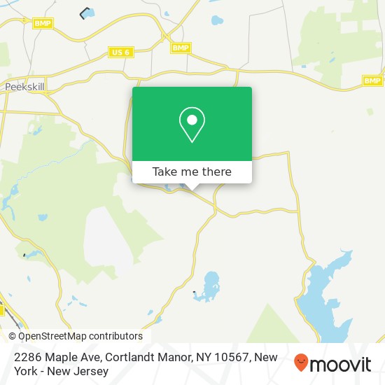 2286 Maple Ave, Cortlandt Manor, NY 10567 map