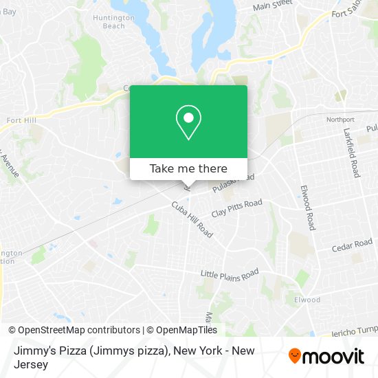 Mapa de Jimmy's Pizza (Jimmys pizza)