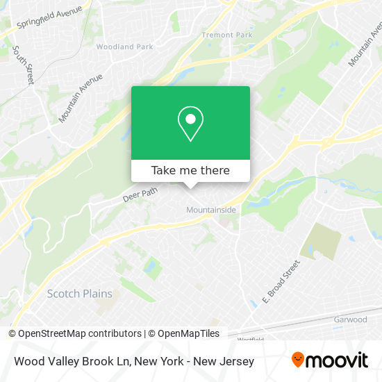 Mapa de Wood Valley Brook Ln