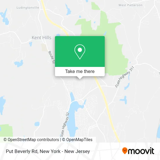 Put Beverly Rd map