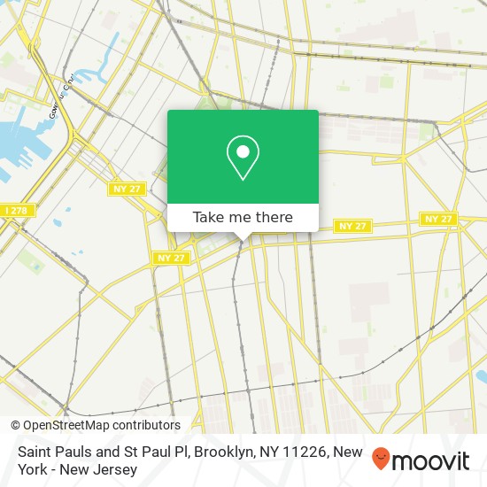 Mapa de Saint Pauls and St Paul Pl, Brooklyn, NY 11226