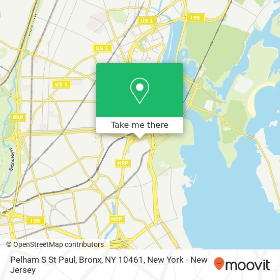 Pelham S St Paul, Bronx, NY 10461 map