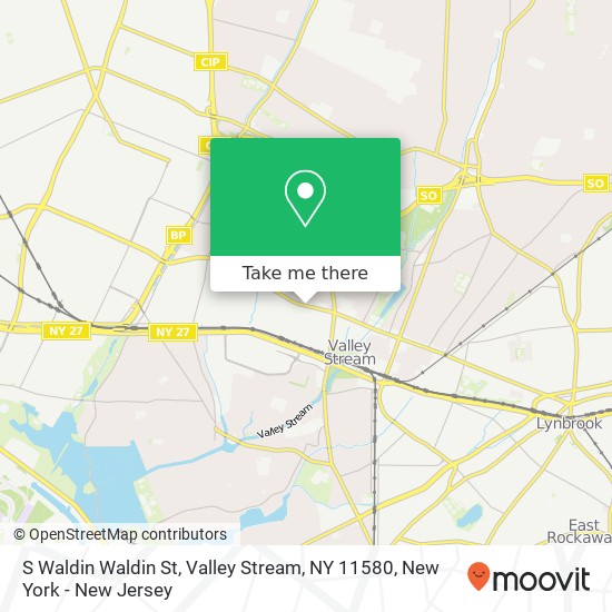 S Waldin Waldin St, Valley Stream, NY 11580 map