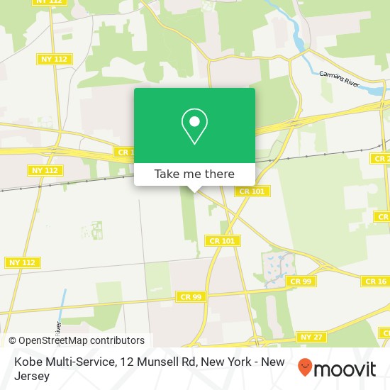 Kobe Multi-Service, 12 Munsell Rd map