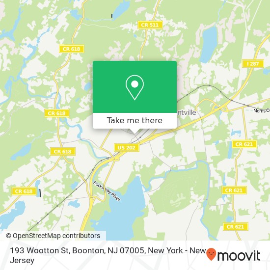 193 Wootton St, Boonton, NJ 07005 map