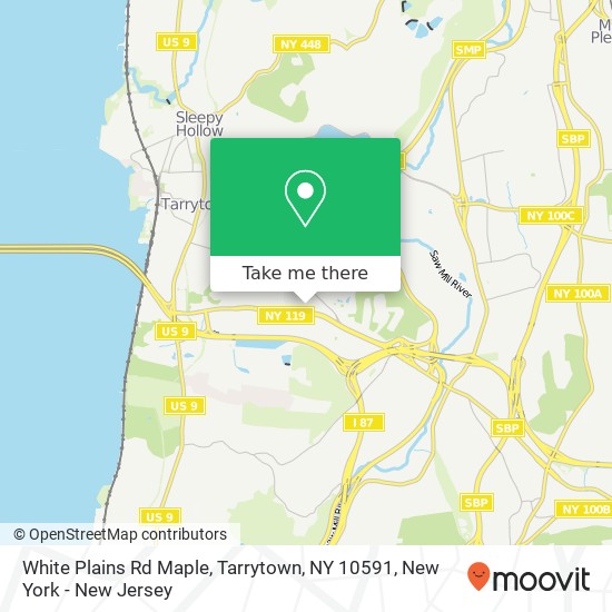 White Plains Rd Maple, Tarrytown, NY 10591 map