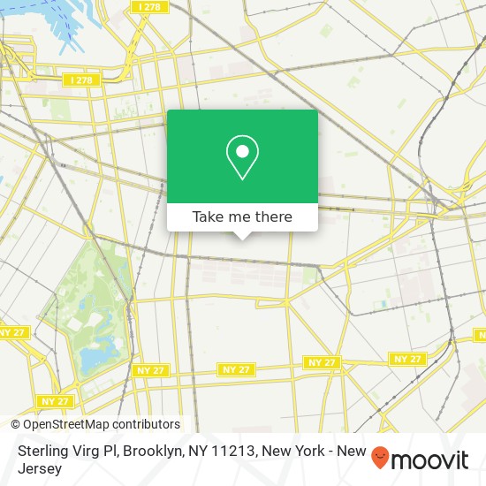 Sterling Virg Pl, Brooklyn, NY 11213 map