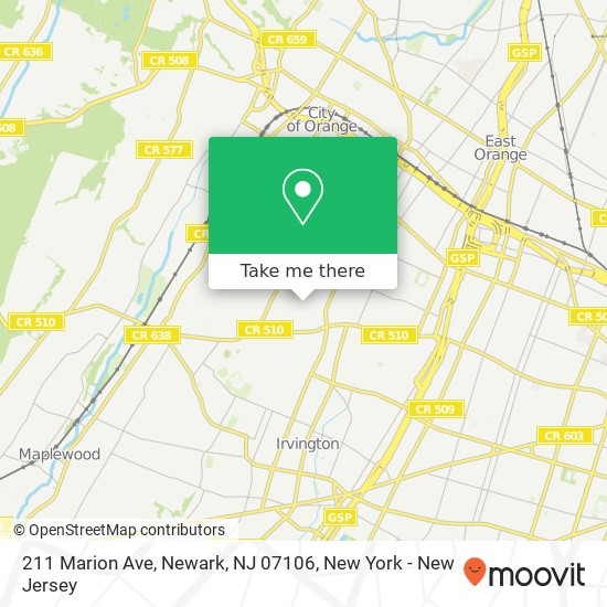 211 Marion Ave, Newark, NJ 07106 map