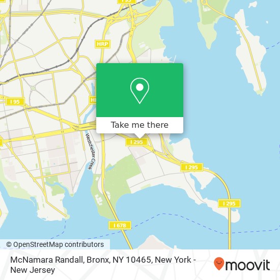 Mapa de McNamara Randall, Bronx, NY 10465