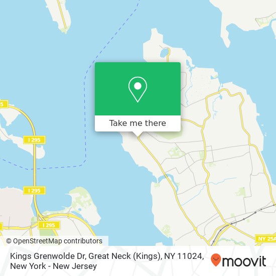 Kings Grenwolde Dr, Great Neck (Kings), NY 11024 map
