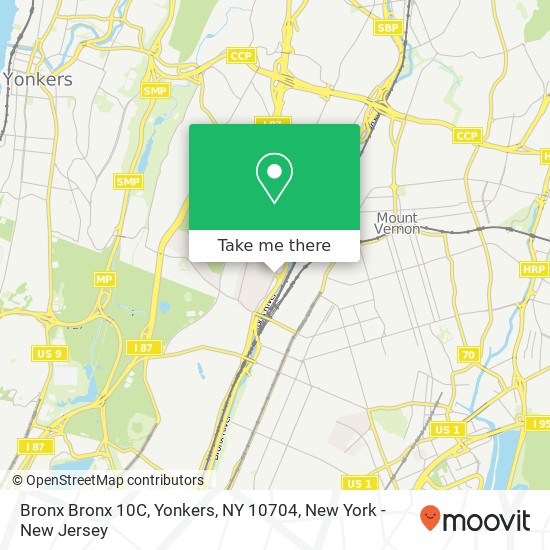 Bronx Bronx 10C, Yonkers, NY 10704 map