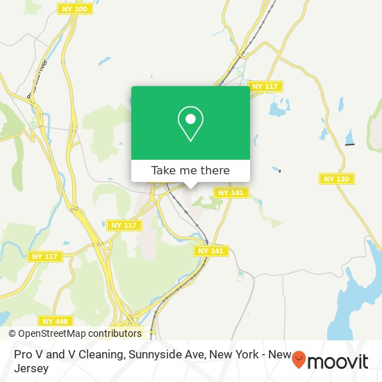 Mapa de Pro V and V Cleaning, Sunnyside Ave