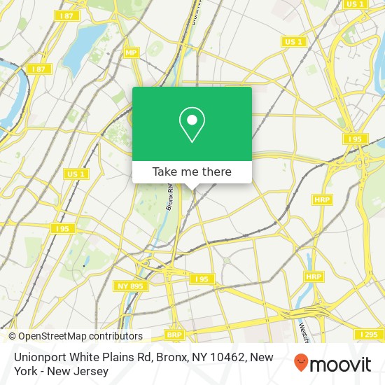 Unionport White Plains Rd, Bronx, NY 10462 map