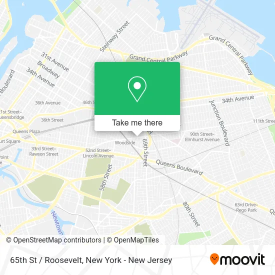 65th St / Roosevelt map