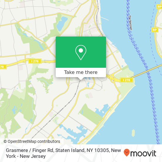 Grasmere / Finger Rd, Staten Island, NY 10305 map