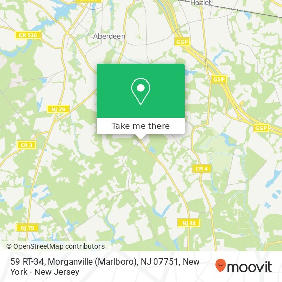 59 RT-34, Morganville (Marlboro), NJ 07751 map