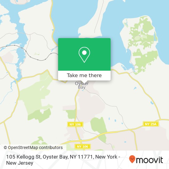 105 Kellogg St, Oyster Bay, NY 11771 map