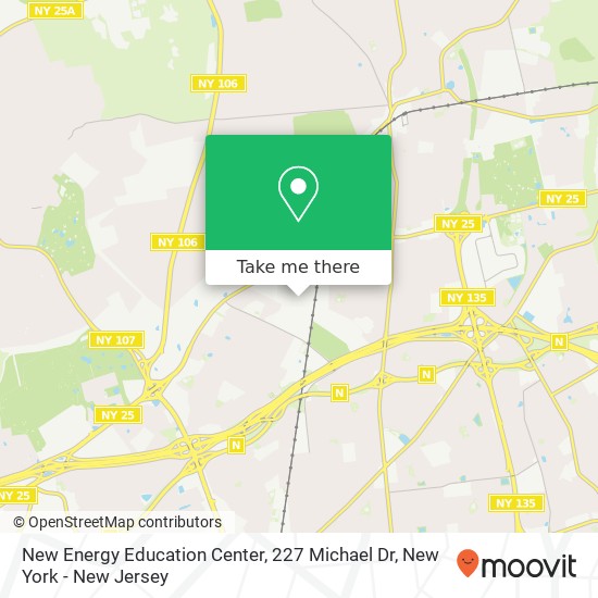 Mapa de New Energy Education Center, 227 Michael Dr