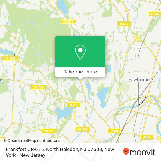 Frankfort CR-675, North Haledon, NJ 07508 map