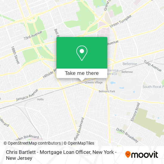 Chris Bartlett - Mortgage Loan Officer map