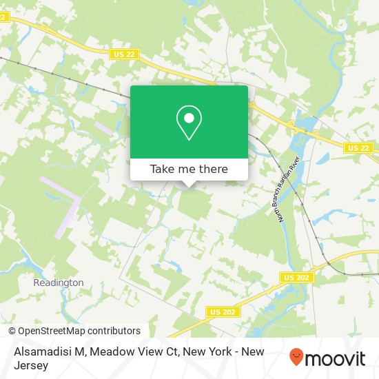 Alsamadisi M, Meadow View Ct map