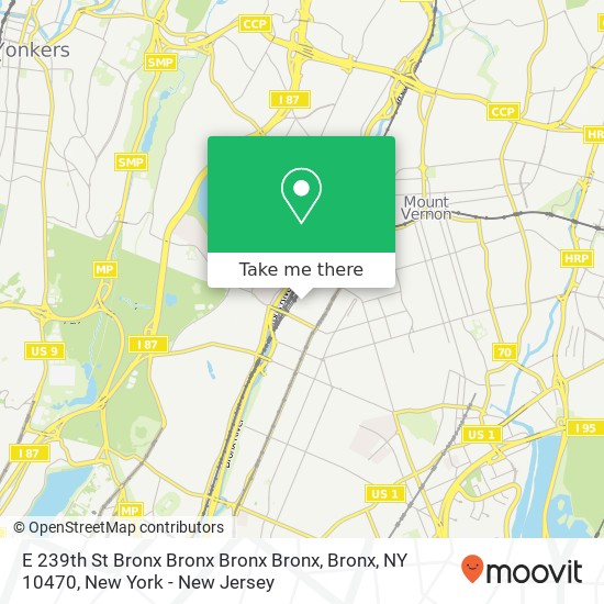 E 239th St Bronx Bronx Bronx Bronx, Bronx, NY 10470 map