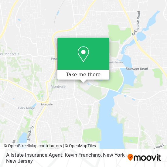 Allstate Insurance Agent: Kevin Franchino map