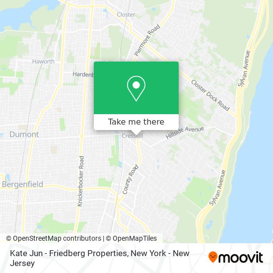 Kate Jun - Friedberg Properties map