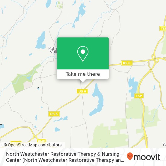 North Westchester Restorative Therapy & Nursing Center map