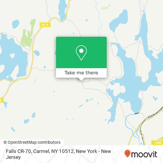 Falls CR-70, Carmel, NY 10512 map
