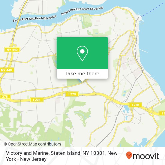 Victory and Marine, Staten Island, NY 10301 map