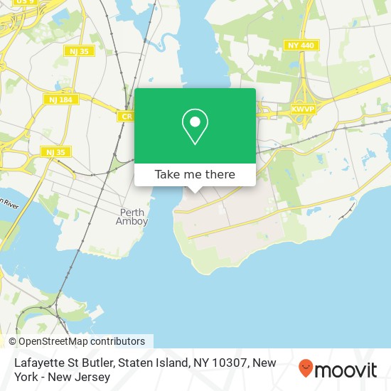 Lafayette St Butler, Staten Island, NY 10307 map