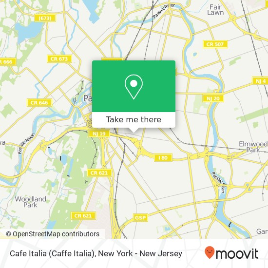 Cafe Italia (Caffe Italia) map