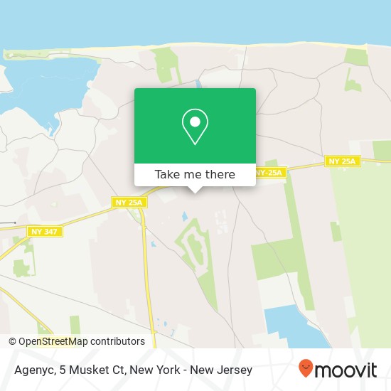 Mapa de Agenyc, 5 Musket Ct