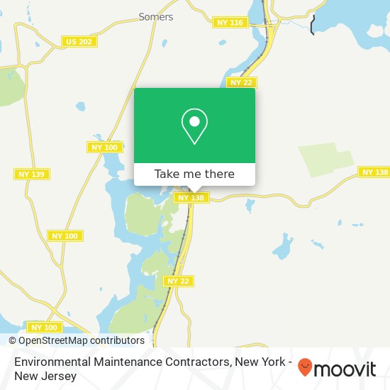 Environmental Maintenance Contractors map