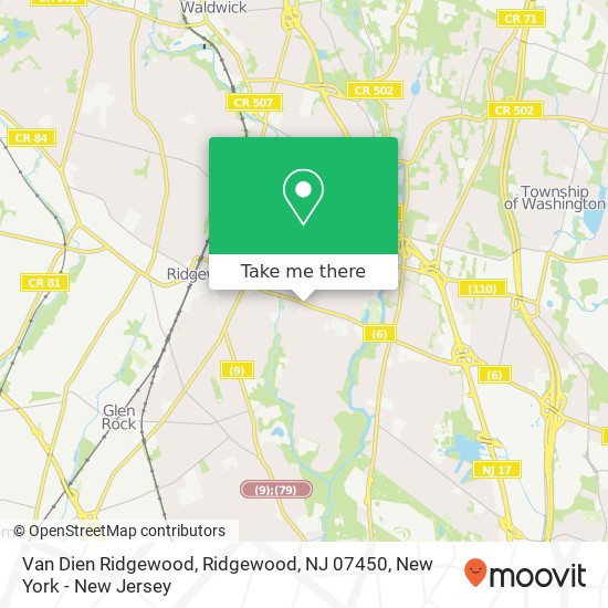 Van Dien Ridgewood, Ridgewood, NJ 07450 map