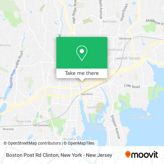 Mapa de Boston Post Rd Clinton