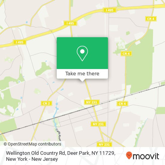 Wellington Old Country Rd, Deer Park, NY 11729 map