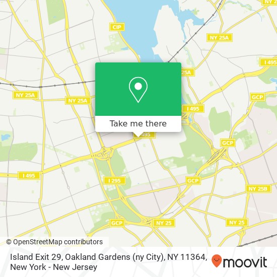 Island Exit 29, Oakland Gardens (ny City), NY 11364 map