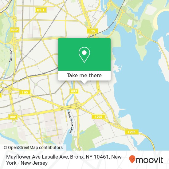 Mayflower Ave Lasalle Ave, Bronx, NY 10461 map