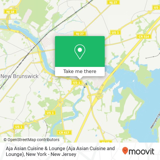 Aja Asian Cuisine & Lounge map