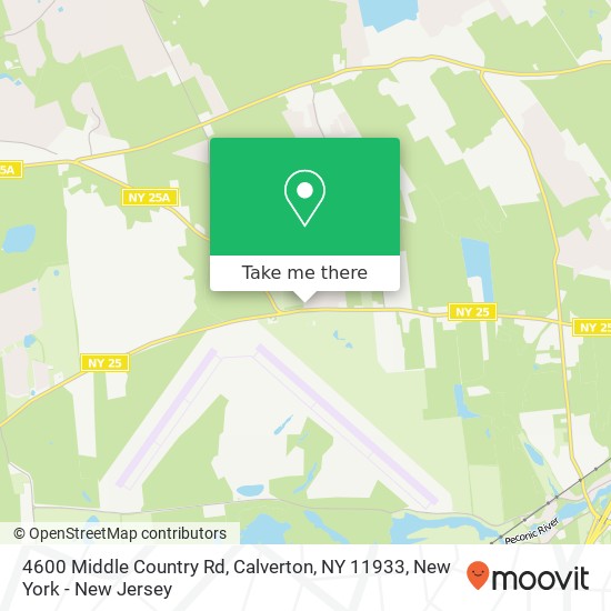 4600 Middle Country Rd, Calverton, NY 11933 map