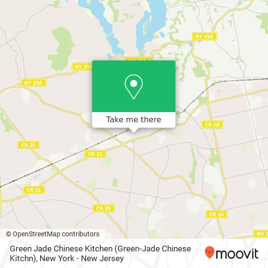 Green Jade Chinese Kitchen map