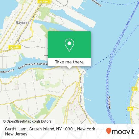 Curtis Hami, Staten Island, NY 10301 map